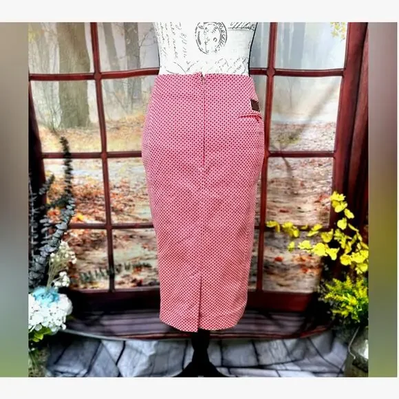 Socapri Tweed Mid Length Skirt Made in Italy size 50 (14)
